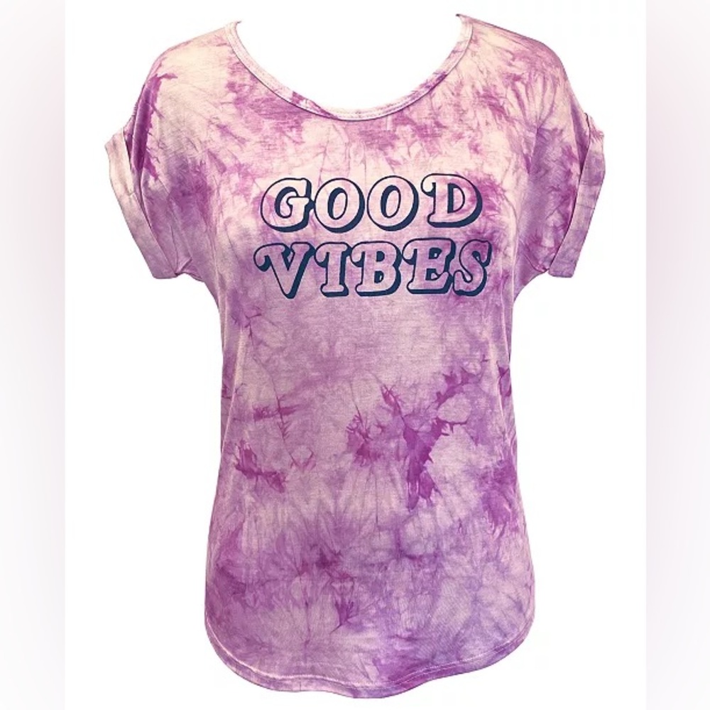 Style & Co Good Vibes Tee - Picture 2 of 10